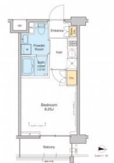プラウドフラット中野　402号室　間取り