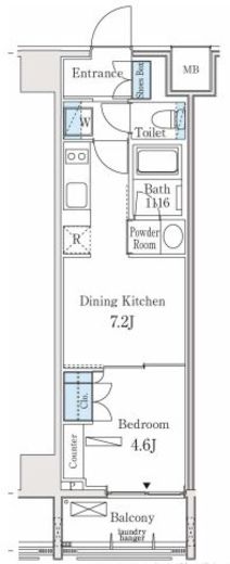 NL新中野レジデンス　502号室　間取り