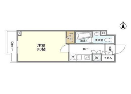コンフォリア桜上水　212号室　間取り