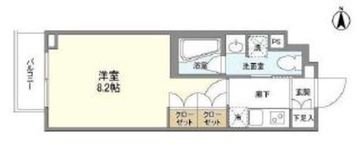 コンフォリア桜上水　220号室　間取り