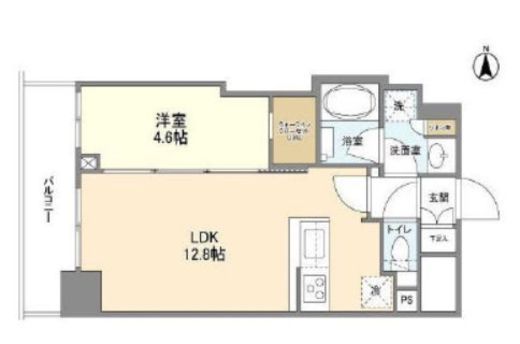 コンフォリア桜上水　705号室　間取り