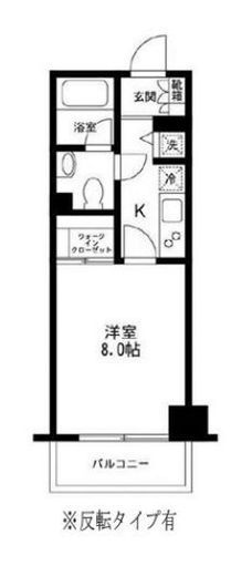 レジディア荻窪　103号室　間取り