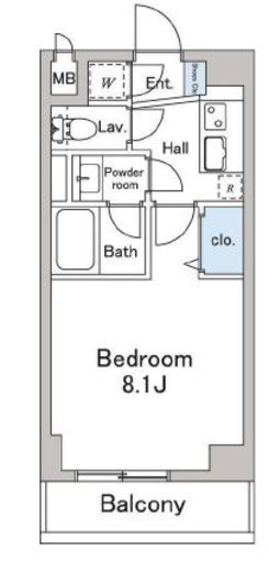 KDXレジデンス桜上水　203号室　間取り