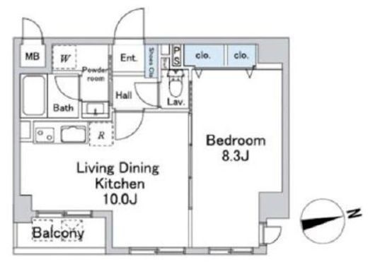 KDXレジデンス桜上水　501号室　間取り