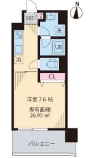 ソルジェンテ中野　305号室　間取り