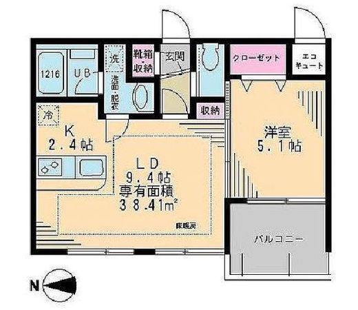 イーストポイント中野　305号室　間取り