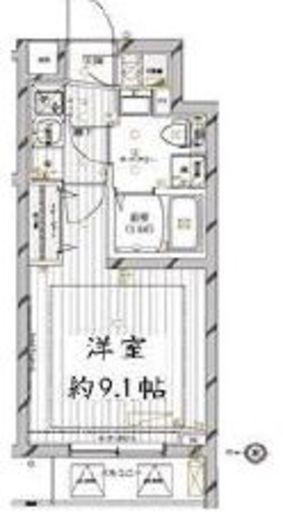 レガリス新中野アンベリール　403号室　間取り