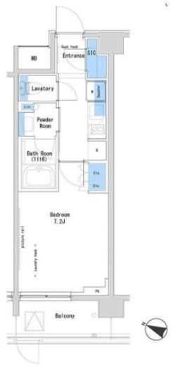 ルフォンプログレ中野富士見町ザ・レジデンス　102号室　間取り