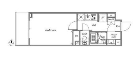 QUALITAS杉並方南町 (クオリタス杉並方南町)　302号室　間取り