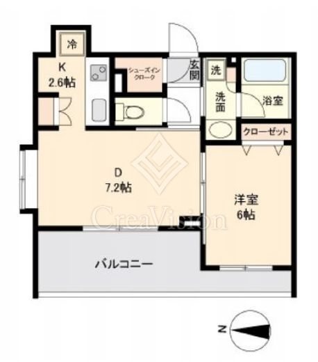 ＣＡＳＳＩＡ新高円寺　301号室　間取り
