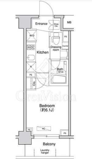 プライマル方南町　307号室　間取り