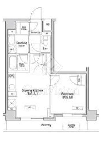 プライマル方南町　305号室　間取り