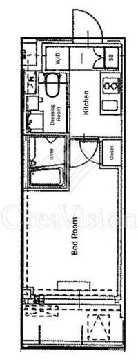 プライマル方南町　102号室　間取り