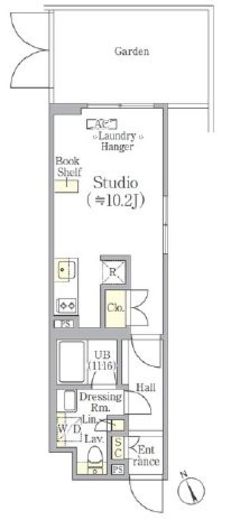 OZIO西荻窪2　201号室　間取り