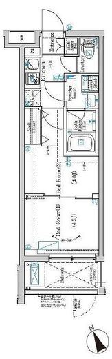 ラフィスタ方南町　505号室　間取り