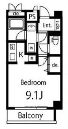 ガーデン杉並方南　220号室　間取り