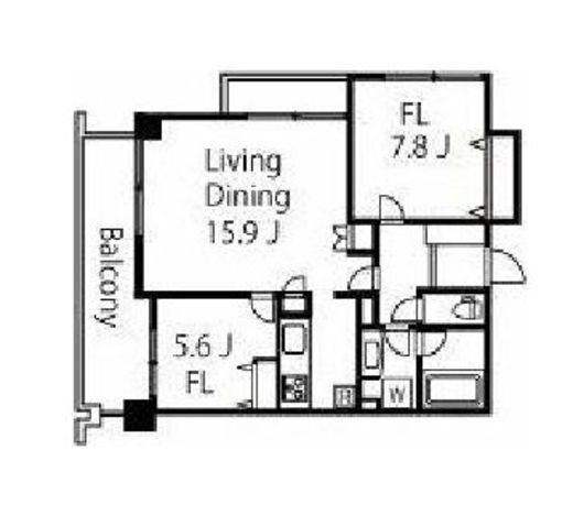 ガーデン杉並方南　301号室　間取り
