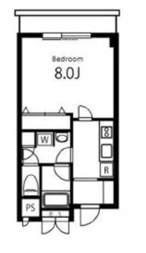 ガーデン杉並方南　215号室　間取り