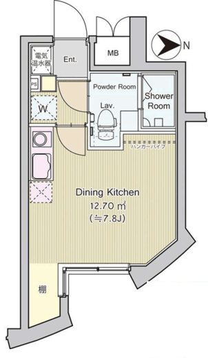 パティオスクエア中野　205号室　間取り