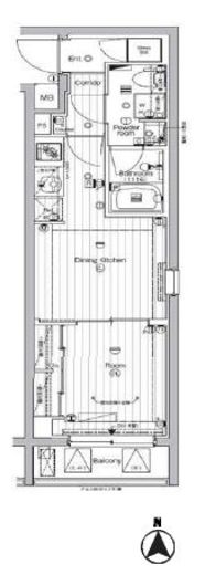 PREMIUM CUBE 東高円寺 (プレミアムキューブ東高円寺)　301号室　間取り