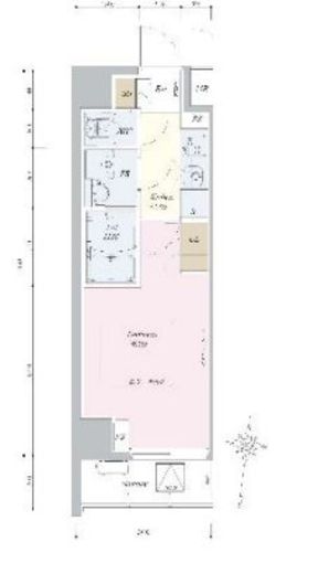 リーラ中野　502号室　間取り