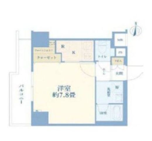 ブライズ方南町　717号室　間取り