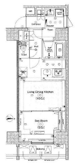 ブライズ方南町　212号室　間取り