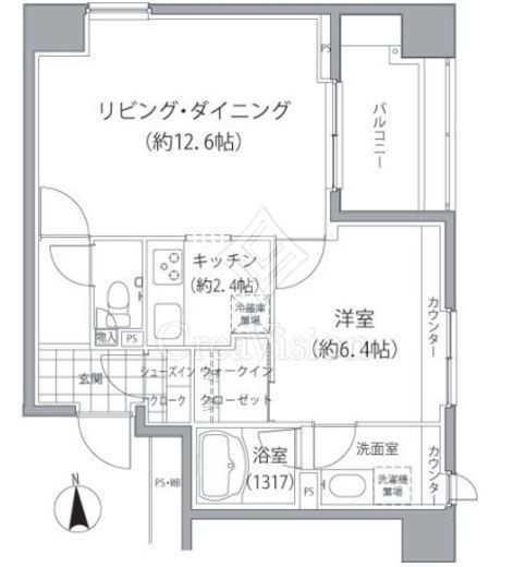 エーデル練馬　310号室　間取り