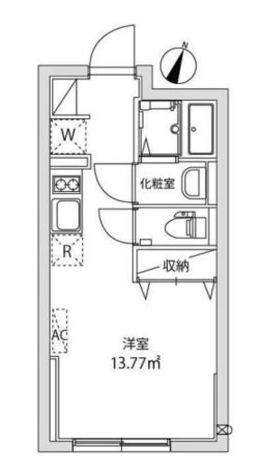 GRANDRESIDENCE ASAGAYA (グランドレジデンス阿佐ヶ谷)　402号室　間取り