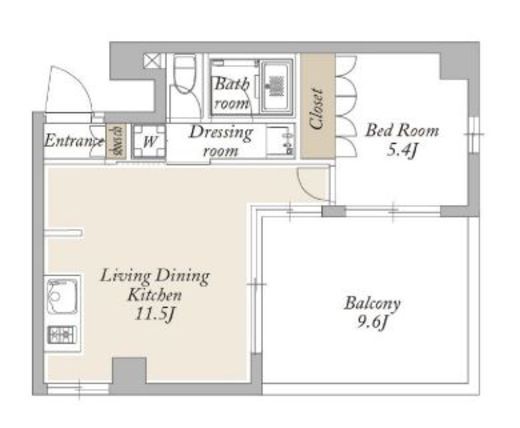 TAS上北沢レジデンス　301号室　間取り