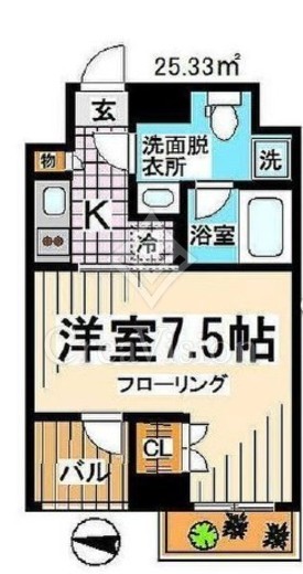 TAS上北沢レジデンス　303号室　間取り