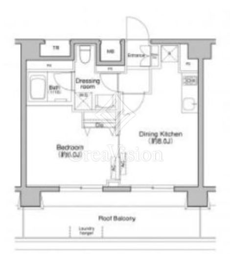 プラウドフラット荻窪Ⅱ　902号室　間取り