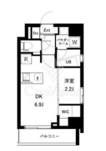 アジールコート桜上水　102号室　間取り