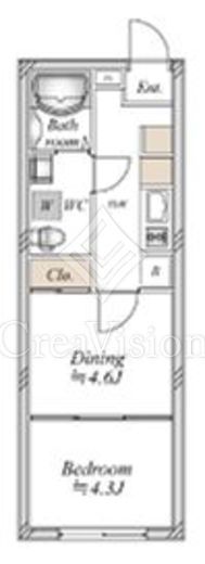 アーバンパーク方南町　207号室　間取り