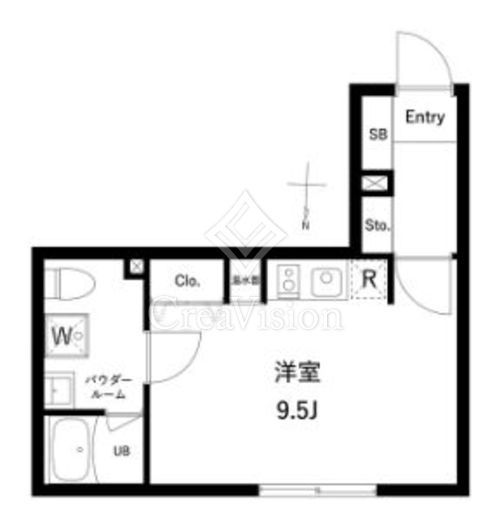 アーバンパーク方南町　202号室　間取り