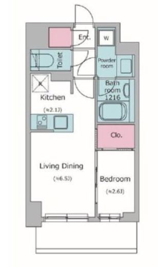 KDXレジデンス上石神井Ⅱ　213号室　間取り
