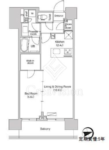 エミリブ石神井公園　907号室　間取り