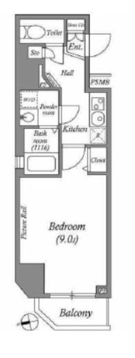 ルクレ上北沢ルネサンスコート　508号室　間取り