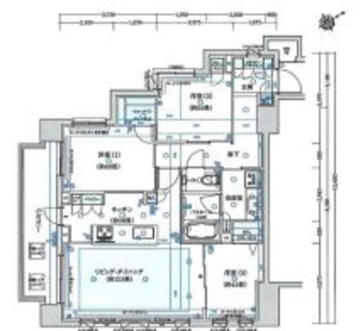 クリオ杉並高井戸　301号室　間取り