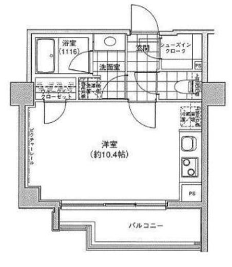 プライマル大泉学園　206号室　間取り