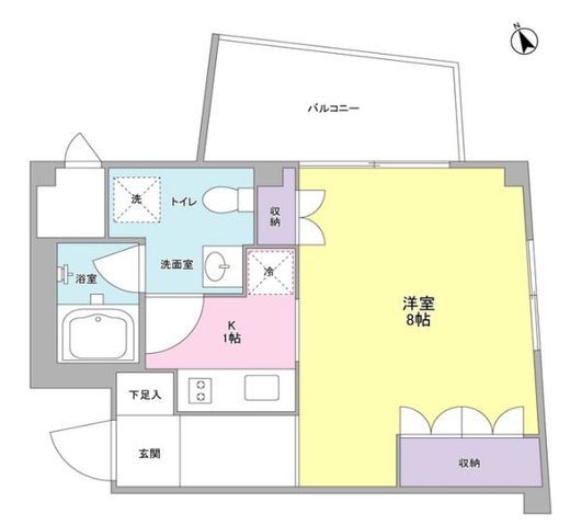 ソヨカゼテラス永福町　401号室　間取り