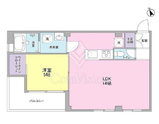 ソヨカゼテラス永福町　303号室　間取り