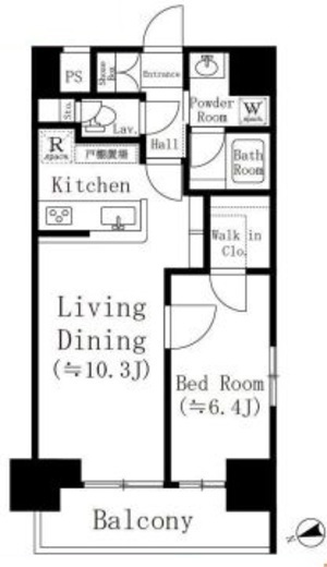 ENYA (エンヤ)　604号室　間取り