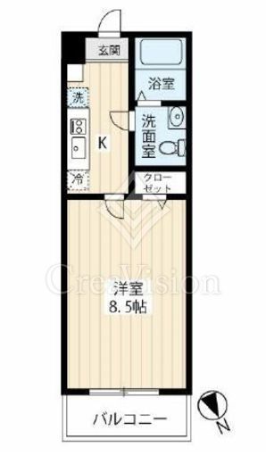 アンベリール吉祥寺イースト　502号室　間取り