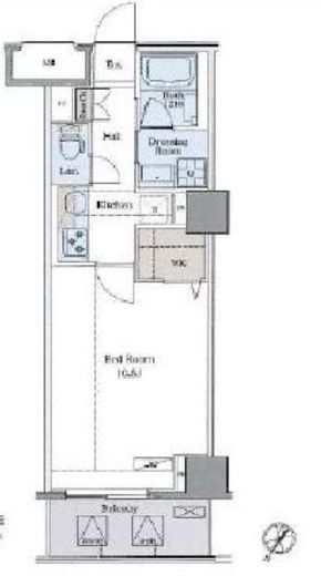 LUXENA HEIWADAI (ラグゼナ平和台)　307号室　間取り