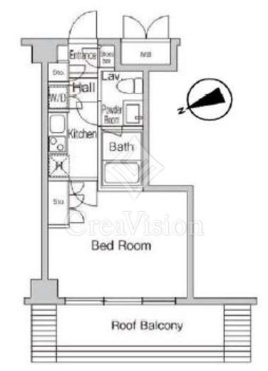 プライムアーバン西荻窪Ⅱ　605号室　間取り