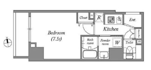 ルネサンスコート中野　203号室　間取り