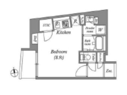 ルネサンスコート中野　501号室　間取り
