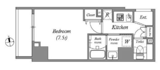 ルネサンスコート中野　403号室　間取り