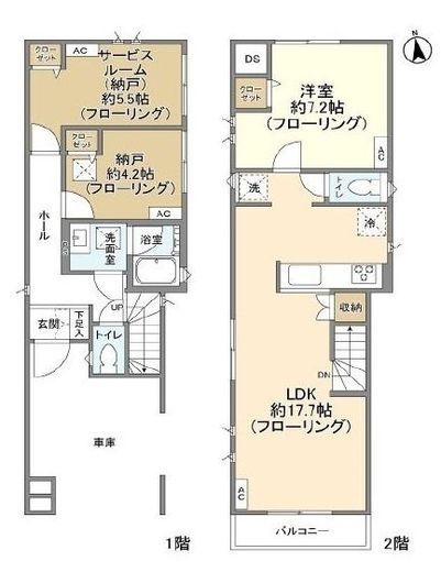 kolet西荻窪 (コレット西荻窪)　#01号室　間取り